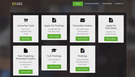 GES Promotions Portal.